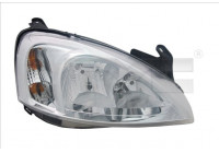 Headlight 20-6066-40-21 TYC