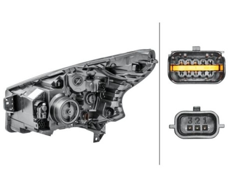 Headlight kit SET_1LE 011 410-471 Hella, Image 5