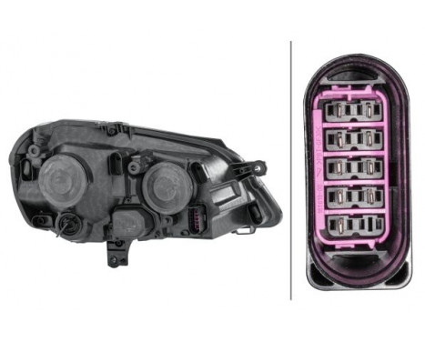 Headlight left 1EE 247 019-171 Hella, Image 3