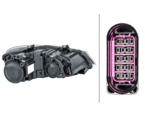 Headlight left 1EE 247 051-011 Hella, Image 3