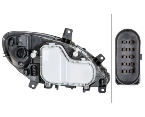 Headlight left 1EG 246 041-011 Hella, Image 3