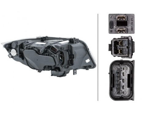 Headlight left 1EL 354 687-011 Hella, Image 3