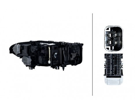 Headlight left 1EX 015 450-511 Hella, Image 2