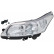 Headlight left 20-0664-15-2 TYC