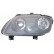 Headlight left 20-0760-15-2 TYC