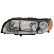 Headlight left 20-11036-16-2 TYC