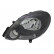 Headlight left 20-1400-25-2 TYC