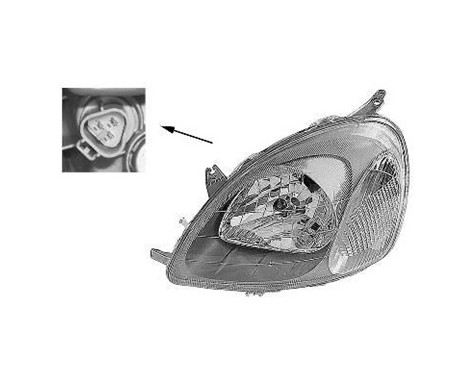 Headlight left 20-5730-08-2 TYC, Image 2