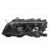 Headlight left BLACK until 8/'02 including actuator 0646965 Van Wezel, Thumbnail 2