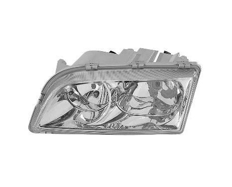 Headlight left CHROME (5 Pins) until '00 5940963 Van Wezel