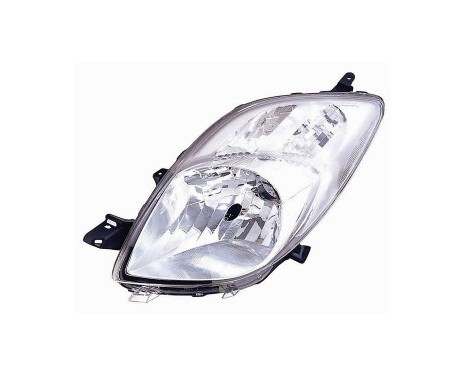 Headlight left H4 including ADJUSTING MOTOR until '03/2009 5432961 Van Wezel