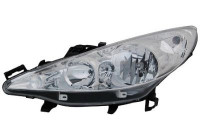 Headlight left H7+H1 4029961 Van Wezel