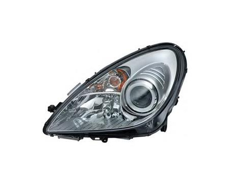 Headlight left H7+H7 +Electric Motor 3001961 Van Wezel