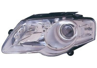 Headlight left H7+H7 +Engine 5839961 Van Wezel