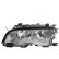 Headlight left SILVER until 8/'02 including actuator 0646961 Van Wezel, Thumbnail 2