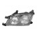 Headlight left until '09/2000 2 X H7 5304961 Van Wezel