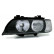 Headlight left until 9/'00 including actuator 0639963 Van Wezel