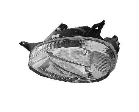 Headlight left with flashing light + ELECTRICAL CLEAR GLASS 3776965 Van Wezel, Image 3