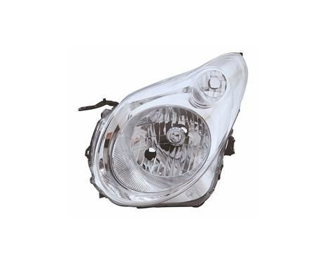 Headlight left with flashing light H4 + electric 5208961 Van Wezel, Image 2