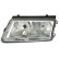 Headlight left with FOG LIGHT 5836963 Van Wezel