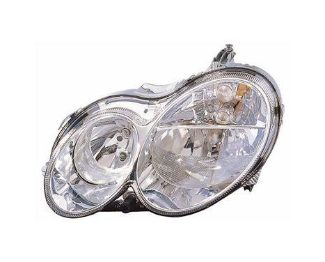 Headlight left with indicator 2 X H7 3049961 Van Wezel