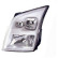 Headlight left with indicator H4 +ElektrischReg. 1985961 Van Wezel, Thumbnail 2