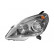 Headlight left with indicator until 2/'08 H7+H1 +Elinks Mot 3792961 Van Wezel, Thumbnail 2