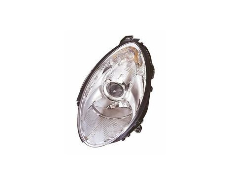 Headlight left WITH PINKL. H7+H7 +Electric Motor 3095961 Van Wezel