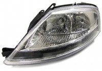 Headlight on the left including actuator 0925961 Van Wezel