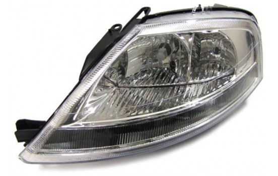 Headlight on the left including actuator 0925961 Van Wezel