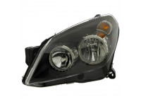 Headlight on the left including actuator 3745961 Van Wezel