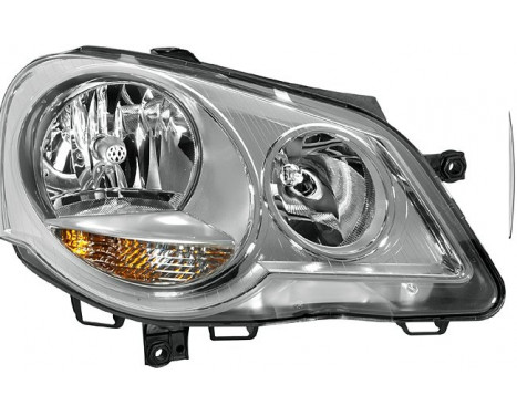 Headlight right 1EE 247 019-181 Hella