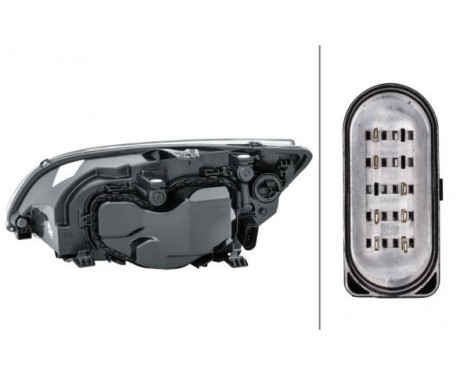 Headlight right 1EL 010 201-061 Hella, Image 3