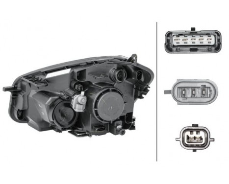 Headlight right 1EL 010 335-261 Hella, Image 3