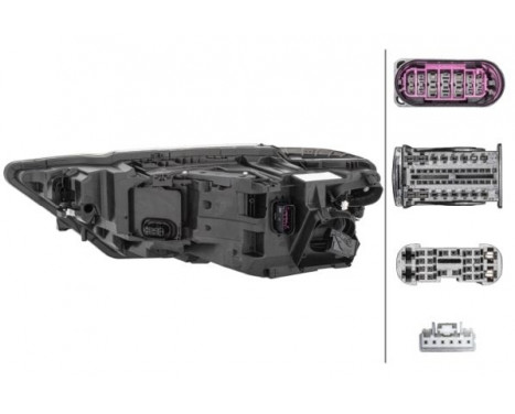 Headlight right 1EX 012 863-421 Hella, Image 2