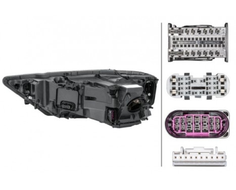 Headlight right 1EX 012 865-421 Hella, Image 2