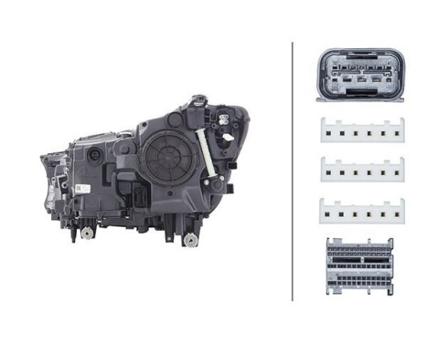 Headlight right 1EX 354 854-181 Hella, Image 2