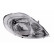 Headlight right 20-1099-35-2 TYC