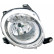 Headlight right 20-1493-05-2 TYC