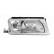 Headlight right 20-6231-15-2 TYC