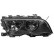 Headlight right BLACK until 8/'02 including actuator 0646966 Van Wezel, Thumbnail 2