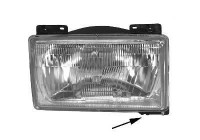 Headlight right H4 1745952 Van Wezel