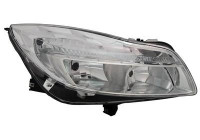 Headlight right H7+H1 including actuator 3850962 Van Wezel