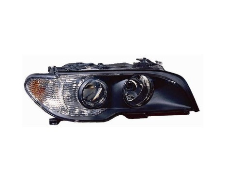 Headlight right H7+H7 white indicator 0653964 Van Wezel