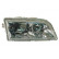 Headlight right side from '01 to '03 CHROME (4 Pins) 5941962 Van Wezel