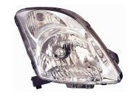 Headlight right with flashing light H4 + electric 5222962 Van Wezel