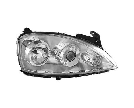 Headlight right with indicator from '04 2XH7 Ellipt. including ENGINE 3779988 Van Wezel