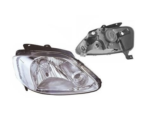 Headlight right with indicator from '07 H4 +electric 5818964 Van Wezel, Image 2