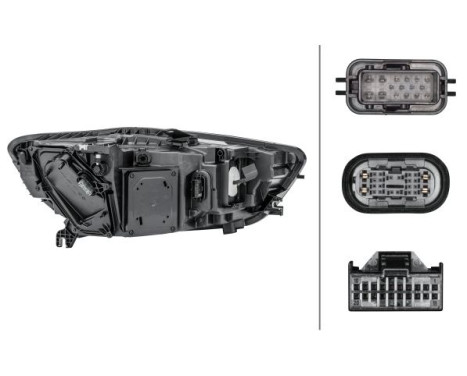 Headlight set SET_1LX 011 151-431 Hella, Image 3