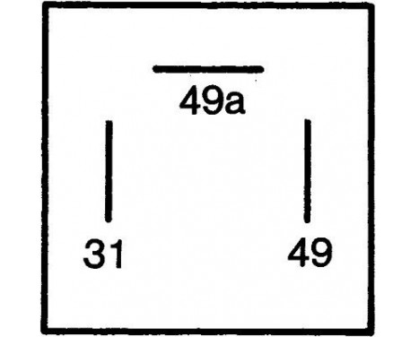 Flashing light relay 4DB 003 750-711 Hella, Image 3